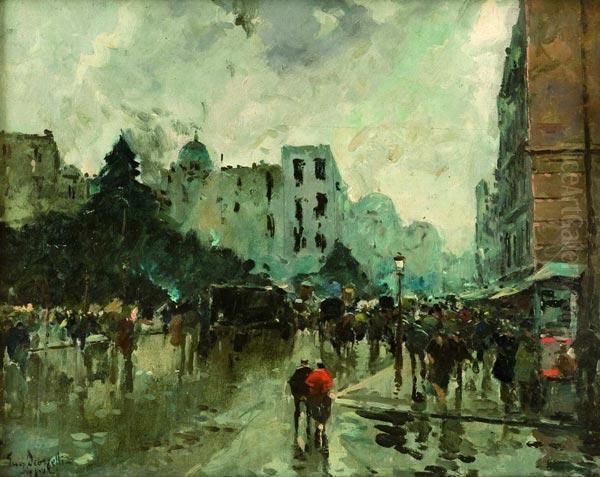 Piazza Dante by Eugenio Scorzelli