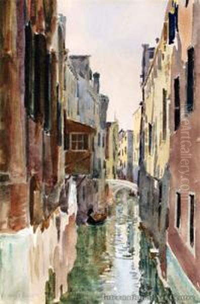 Venice Oil Painting by James Fraser Scott