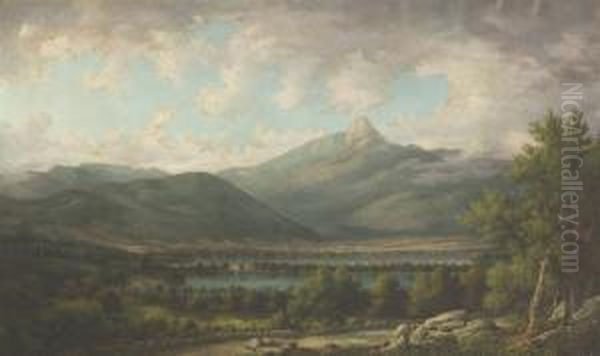 Mount Chocorua Fromthe South Oil Painting by John White Allen Scott