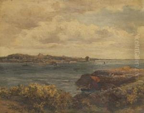 On The Coast Oil Painting by James Scott Kinnear