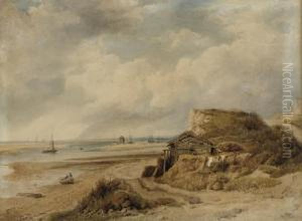 Copperas Gap, Near Shoreham Oil Painting by William Henry Stoth. Scott