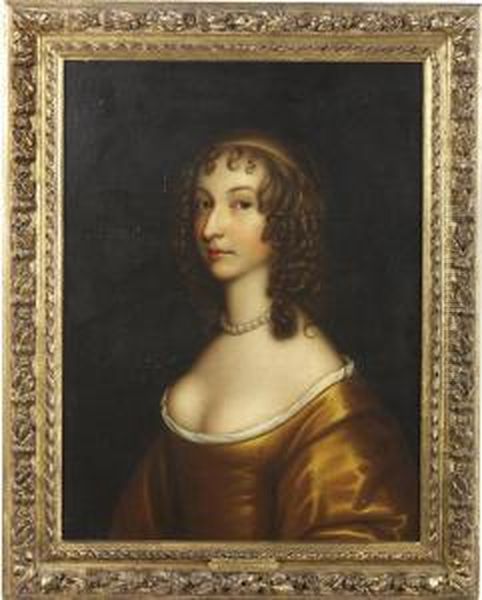 Portrait Of Lady Mary Hay, Countess Marischal Oil Painting by David Scougall