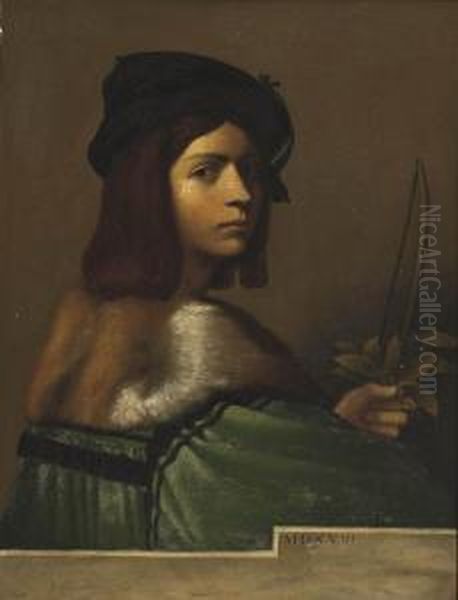 Violinist Oil Painting by Sebastiano Del Piombo