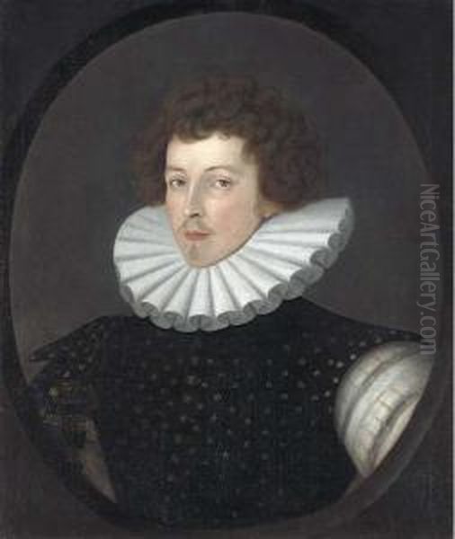 Portrait Of Sir Henry Kingsmill Oil Painting by Sir William Segar