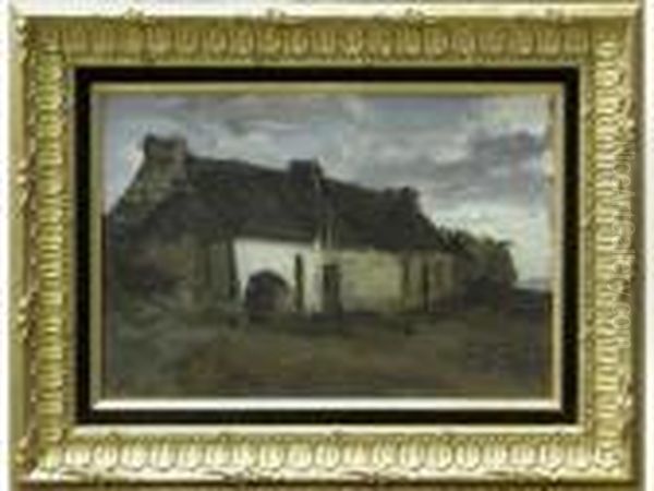 La Vieille Ferme Oil Painting by Alexandre Sege