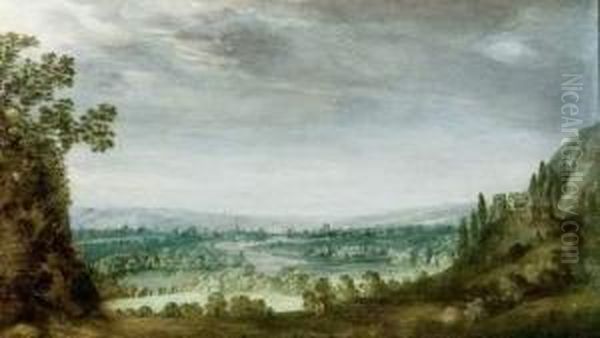 Paysage Anime Oil Painting by Hercules Pietersz Seghers