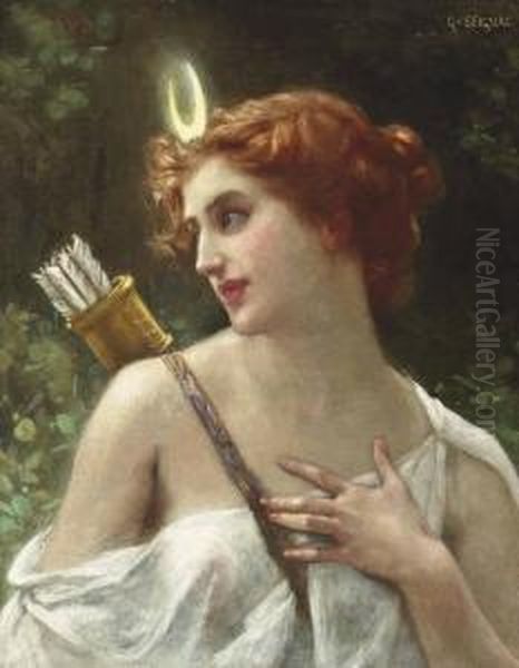 Diana The Huntress Oil Painting by Guillaume Seignac