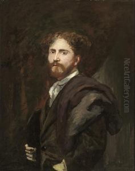 Self-portrait Oil Painting by Jean Seignemartin