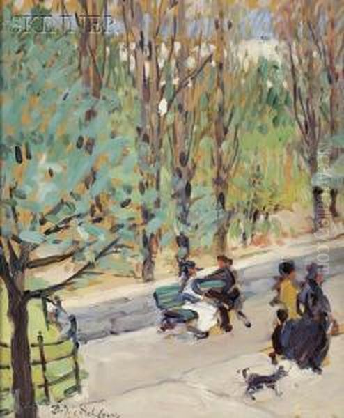 On Riverside Drive Oil Painting by Dixie Selden