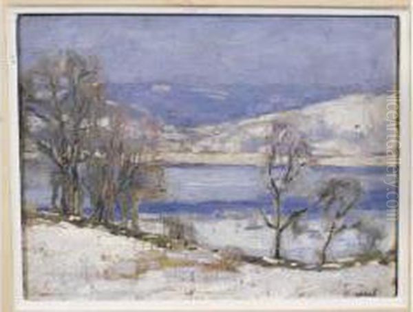 Riviere En Hiver Oil Painting by Henry Bill Selden