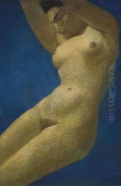 Nude Oil Painting by Nikolaevich Sud'Binin Serafim