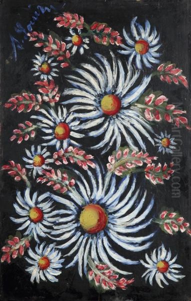 Les Marguerites Blanches Oil Painting by Seraphine De Senlis