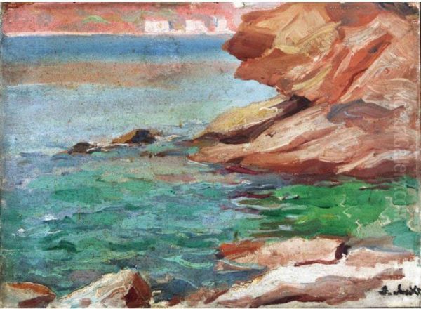 Seascapes Oil Painting by Sergei Alexandrovich Mako