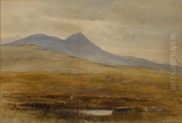 Scour Voullin Rossshire Oil Painting by Walter Severn