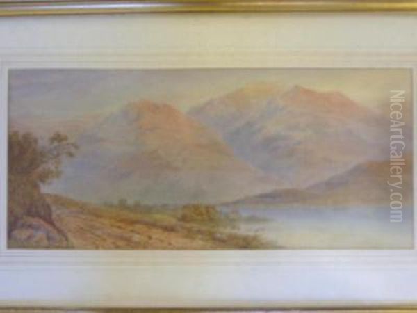 Lakeland Landscape Oil Painting by Edith G. Sewell