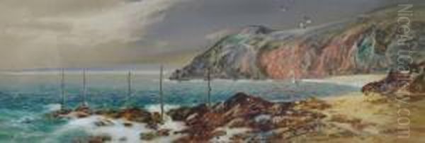 The Headland Oil Painting by John Shapland