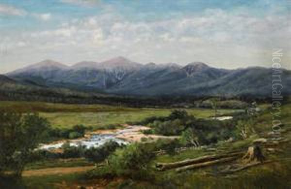 View Of The Presidential Range And Valley Oil Painting by Frank Henry Shapleigh