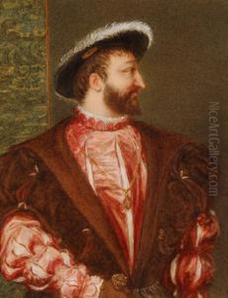 Portrait Of Henryviii Oil Painting by Mary Ann Sharpe