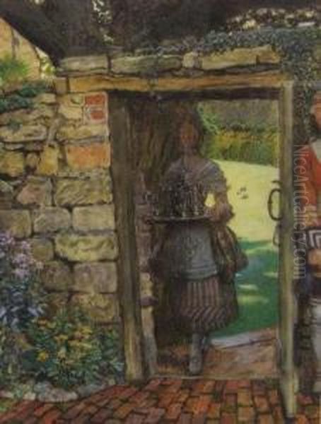 The Ambush Oil Painting by John Byam Liston Shaw