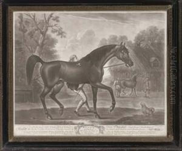 Blank, The Property Of His Grace The Duke Of Ancaster, By R. Houston Oil Painting by William Shaw