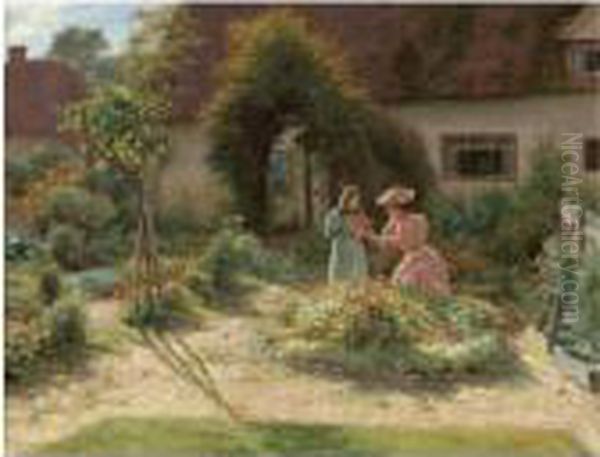 The Height Of Summer Oil Painting by Thomas Fred. Mason Sheard