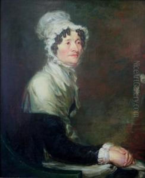 Portrait Of A Lady Oil Painting by Martin Archer Shee