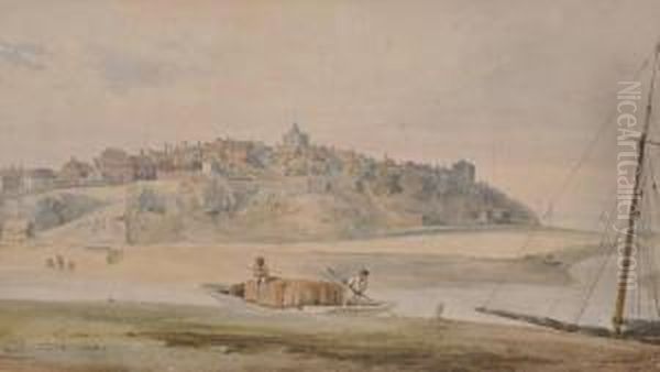 View Of Rye Oil Painting by George Shepherd