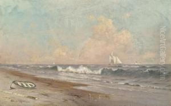 Along The Coast Oil Painting by J. Warren Sheppard