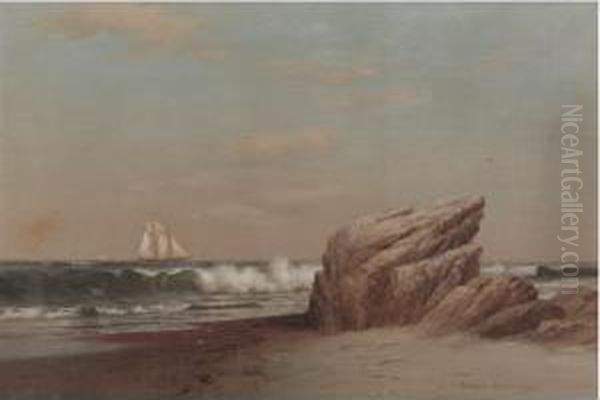 September Afternoon, Cape Ann Coast Oil Painting by J. Warren Sheppard