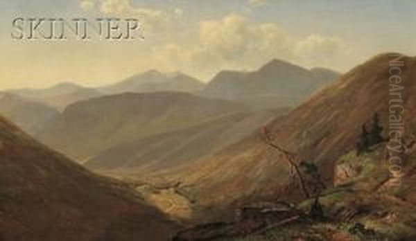 Blue Ridge Mountains Oil Painting by William Young Sheridan