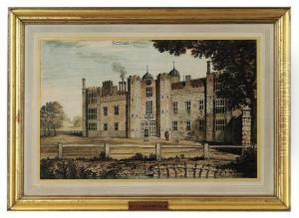 Cowdray House, Sussex Oil Painting by John Keyse Sherwin