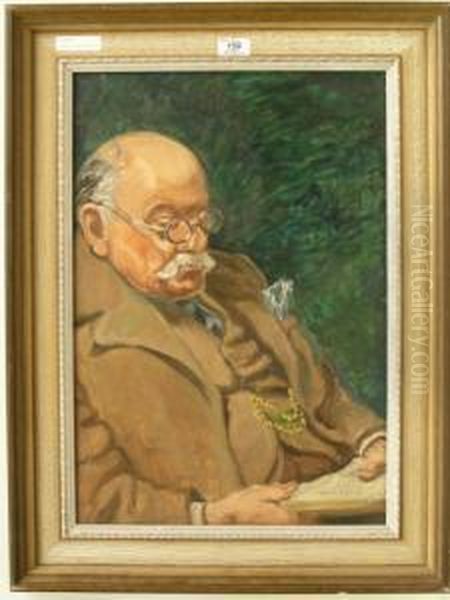 Self Portrait Oil Painting by George Anderson Short