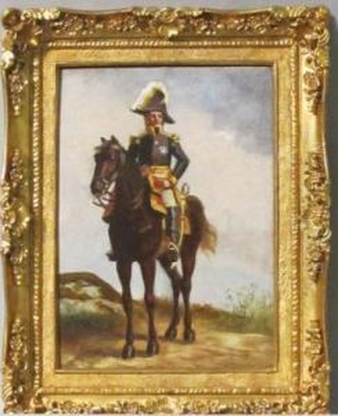 Marechal D'empire, , A Cheval Oil Painting by Nicolas Sicard