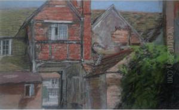 The Mermaid Inn, Rye Oil Painting by Bernard Sickert