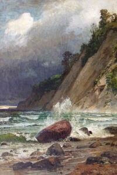 Ostpreusischer Strand Oil Painting by Julius Siemering