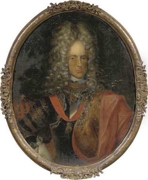 Portrait Of An Austrian Prince Oil Painting by Louis Ii Silvestre