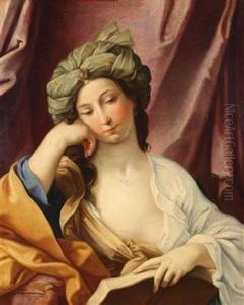 Sibylle Oil Painting by Giovanni Andrea Sirani