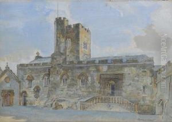 The Church On St. Michael's Mount. by Robert Borlase Smart