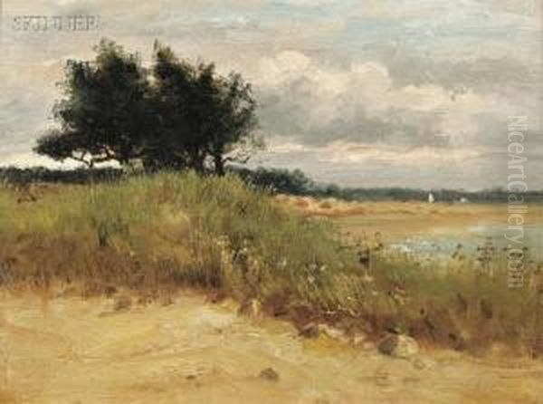 Off Marblehead Oil Painting by George Henry Smillie