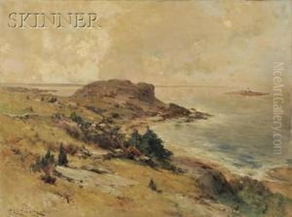 Coastal Scene Oil Painting by George Henry Smillie