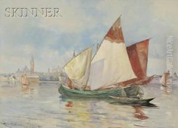 View Of Venice Oil Painting by George Henry Smillie