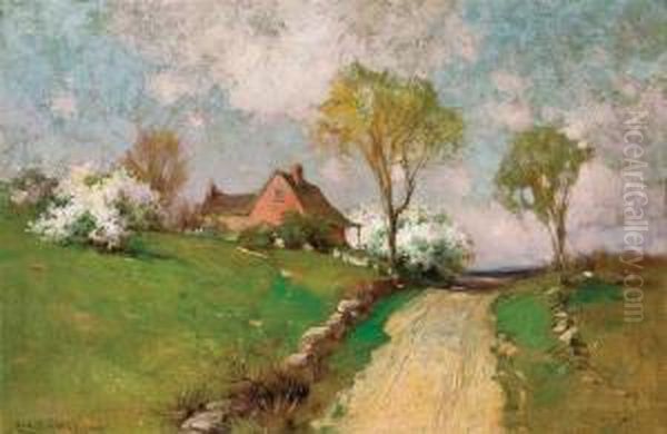 Spring Oil Painting by George Henry Smillie