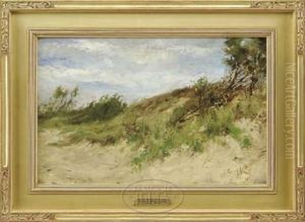 Sandy Hook Oil Painting by George Henry Smillie