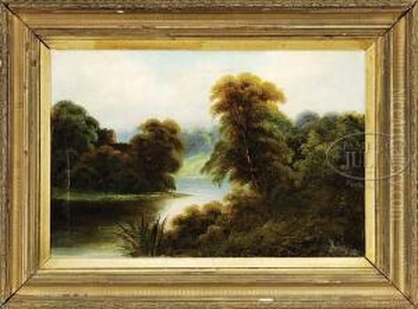 The River Glade Oil Painting by James David Smillie