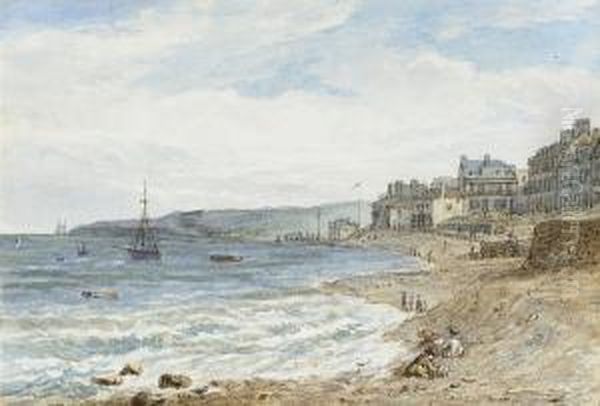 Herne Bay, Kent, A Pair Oil Painting by Mary Smirke