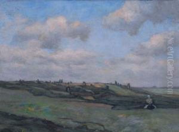 Nettenboetersveld Oil Painting by Frans Smissaert