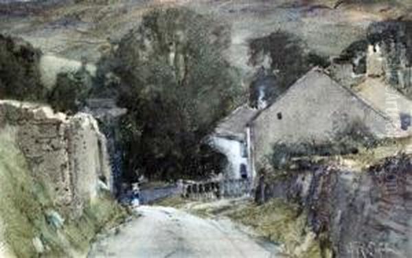 Amidst The Fells, Thorpe Oil Painting by Arthur Reginald Smith