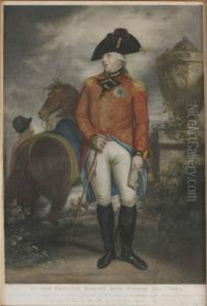 His Most Gracious Majesty King George The Third Oil Painting by Benjamin Smith