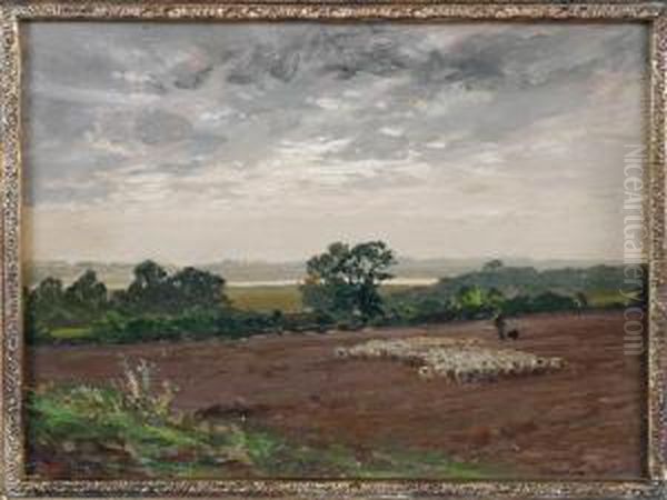 'near Maldon Oil Painting by Charles Smith