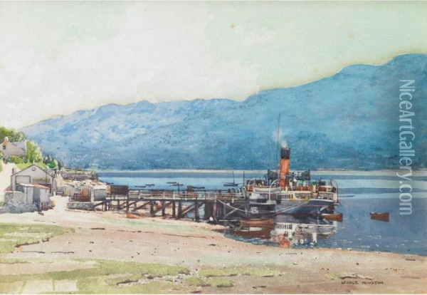 Lochgoilhead Oil Painting - George Houston